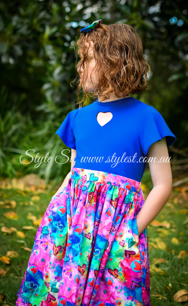 "Vivid Love" Children's Dress