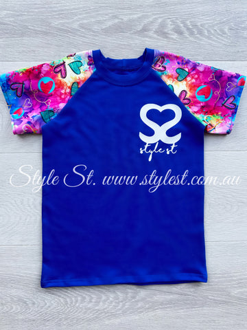"Vivid Love” Raglan Tee
