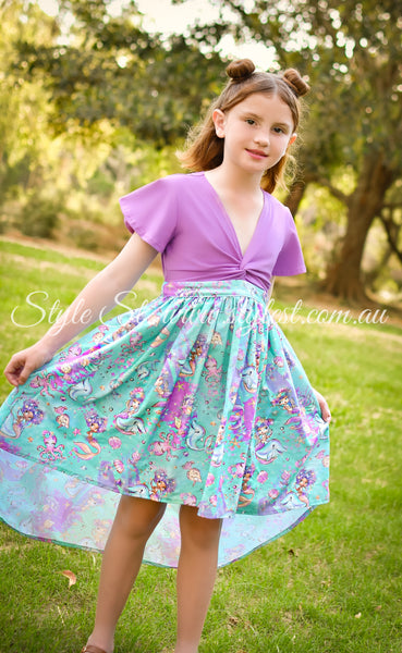 "Enchanted Waters” Children's Dress