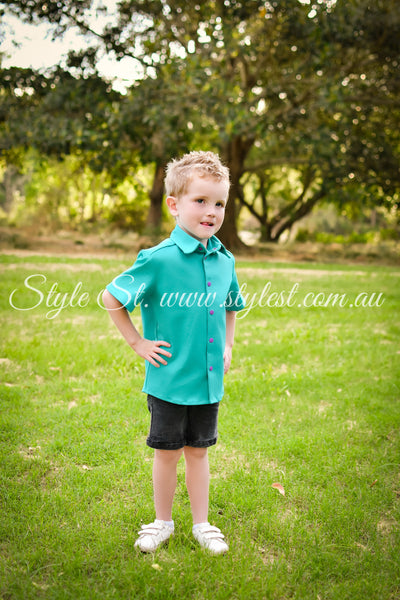 "Enchanted Waters” Dress Shirt