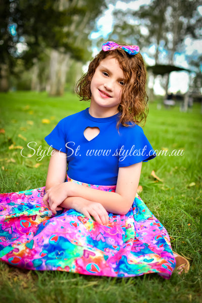 "Vivid Love" Children's Dress