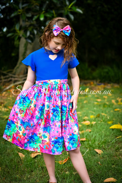 "Vivid Love" Children's Dress