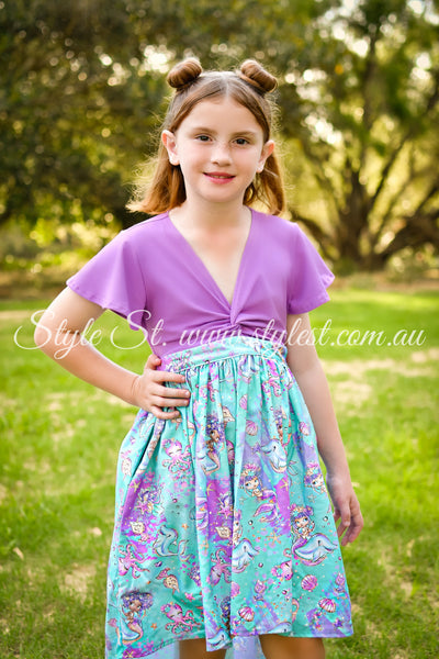 "Enchanted Waters” Children's Dress