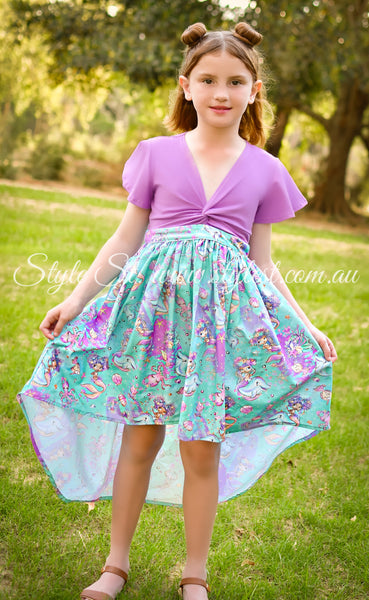 "Enchanted Waters” Children's Dress