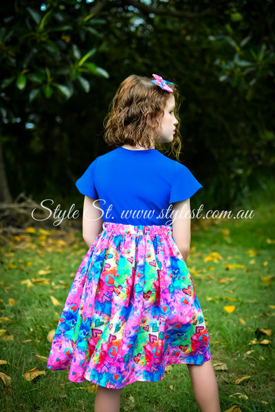 "Vivid Love" Children's Dress