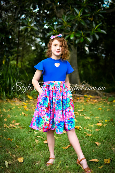 "Vivid Love" Children's Dress