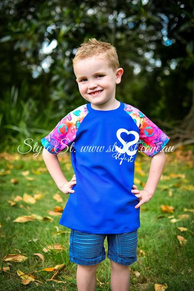 "Vivid Love” Raglan Tee