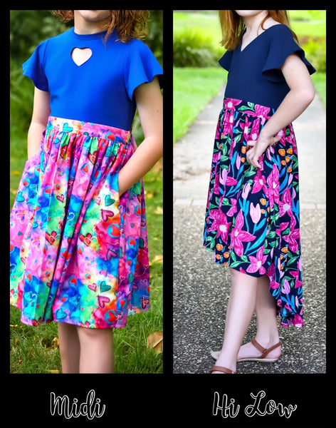 "Vivid Love" Children's Dress