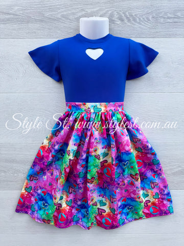 "Vivid Love" Children's Dress