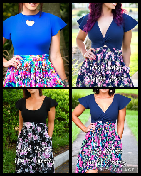 "Vivid Love" Ladies Dress