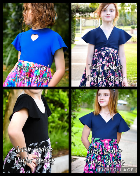 "Vivid Love" Children's Dress